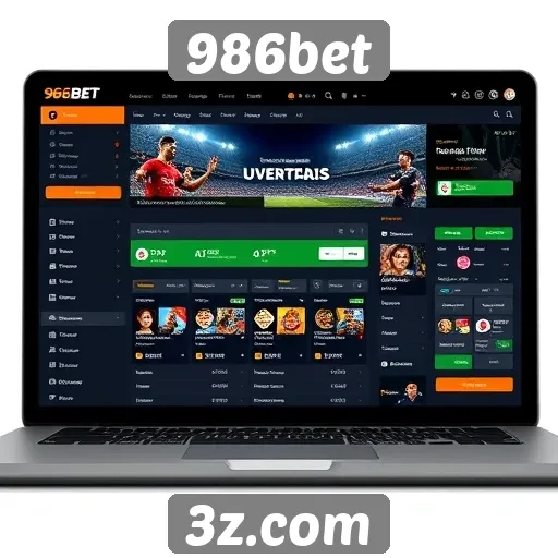 Navegação e usabilidade da plataforma 986bet