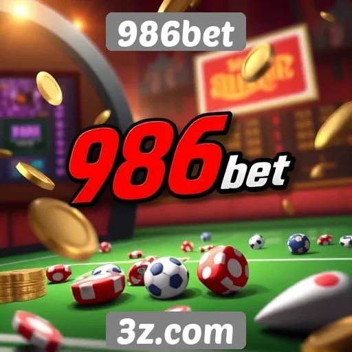 Tendências de jogos online em sites como o 986bet