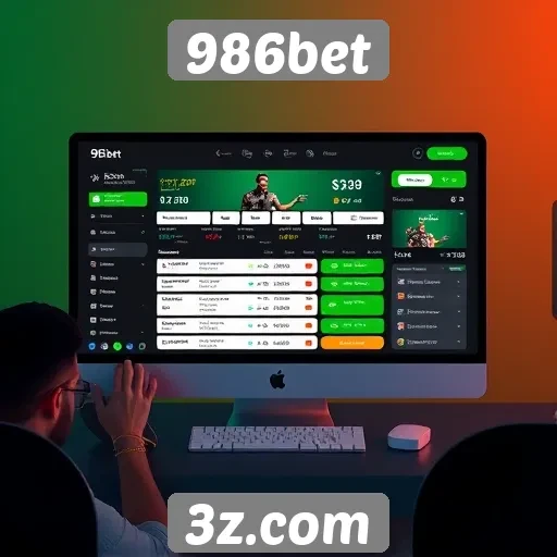 Experiência do usuário na interface do 986bet